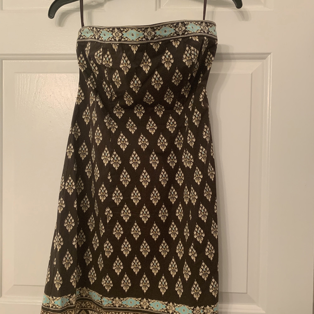 New York & Company Strapless Shift Dress
